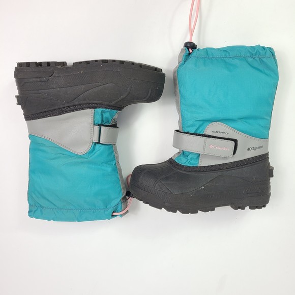 Columbia Powderbug Waterproof 400 grams Snow Boots Toddler Girl Size 1 - Picture 4 of 7